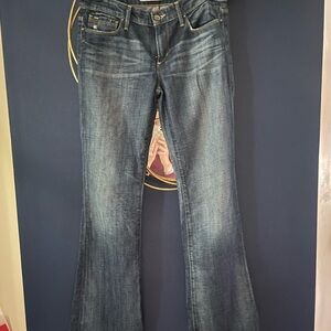 Joe's Jeans Blue Flare Wide Leg Denim